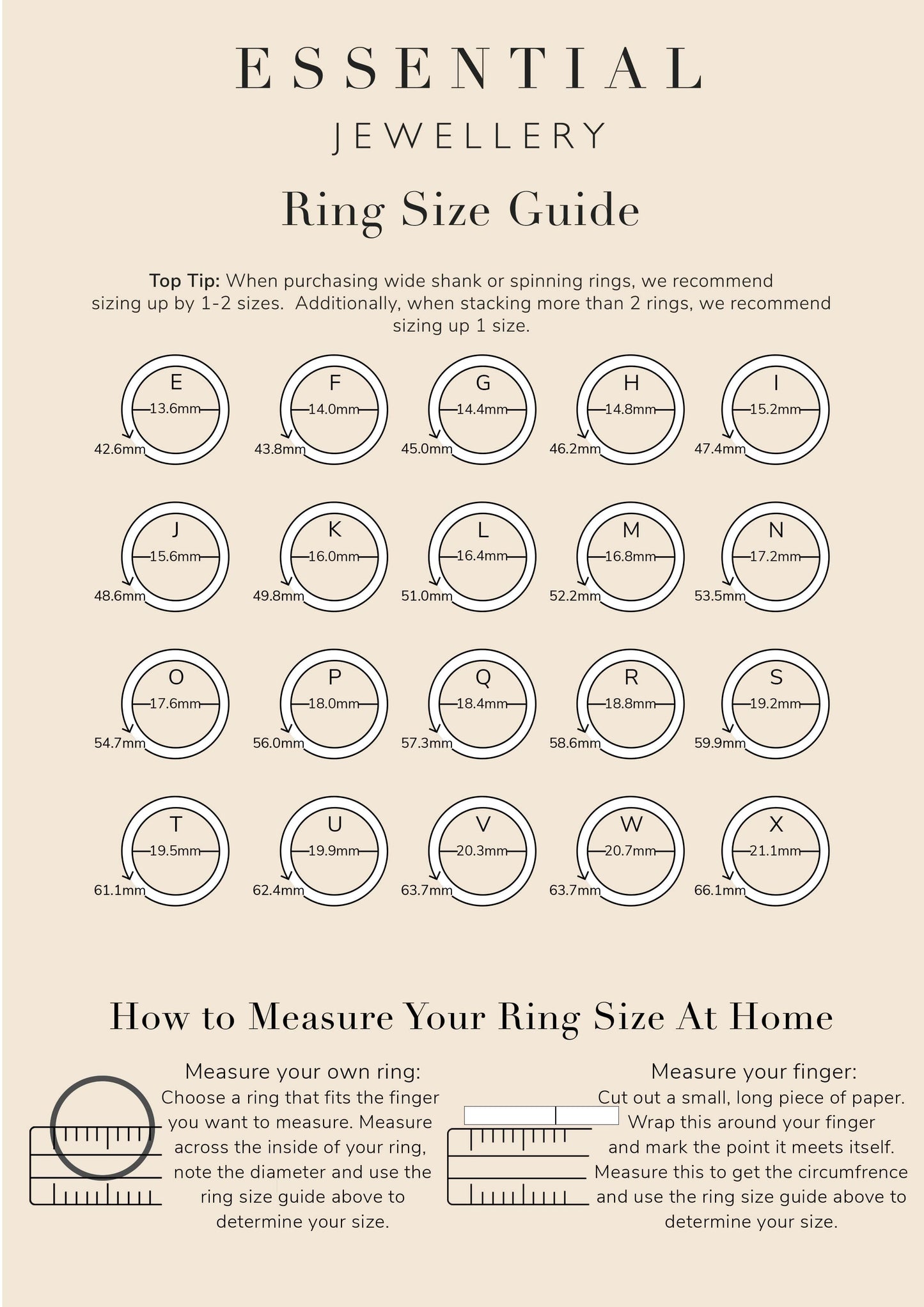 Ring Sizing Fee