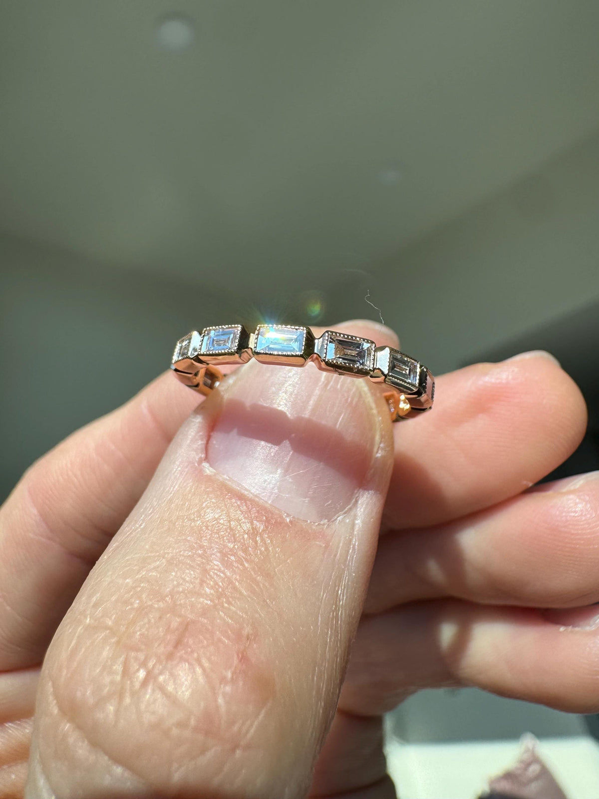 Penny Preville 18k White Gold 1.05 CTW Diamond Eternity Band