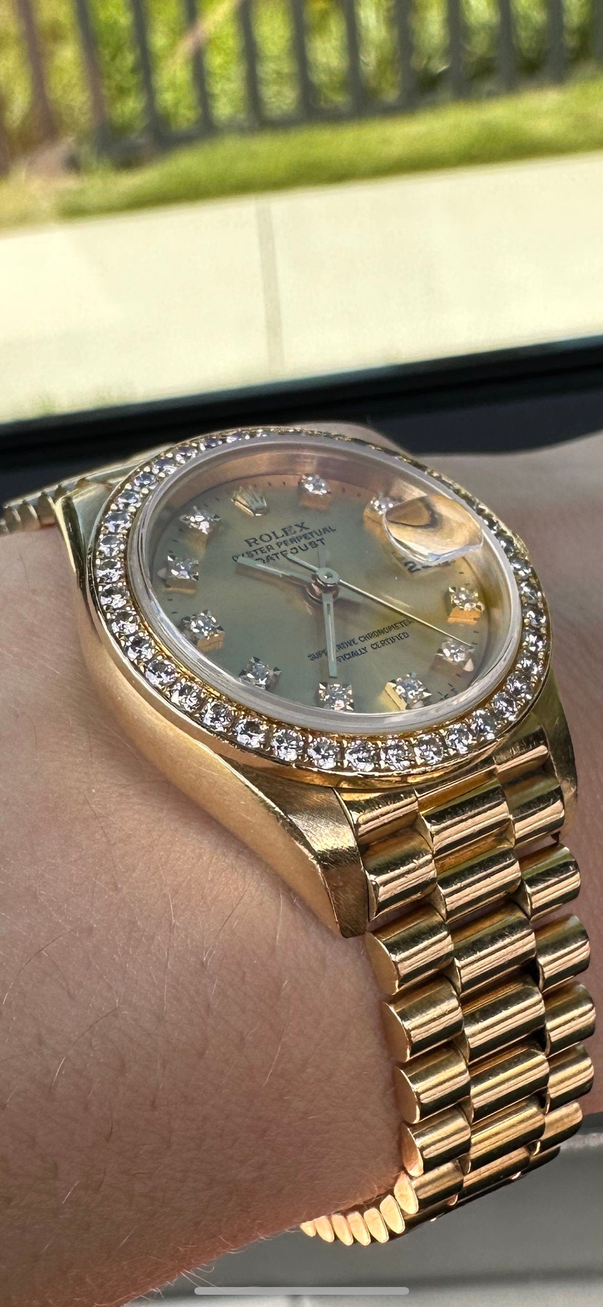 Vintage Rolex Presidential Watch - Women's 18k Solid Yellow Gold - Authentic Swiss Luxury