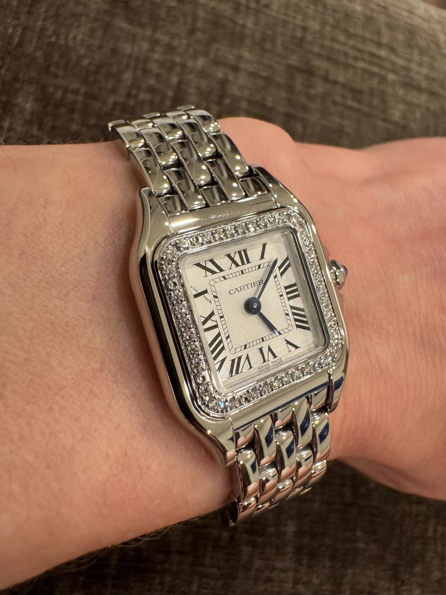 Panthère De Cartier Watch, Small Model | Swiss Made | Luxury Timepiece