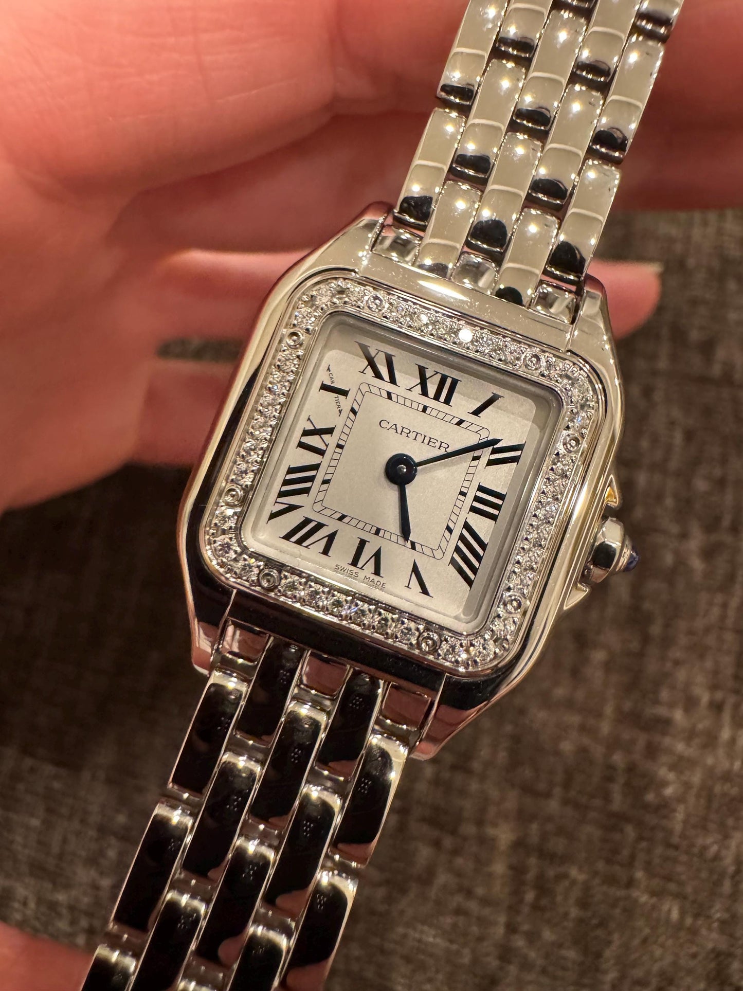 Panthère De Cartier Watch, Small Model | Swiss Made | Luxury Timepiece