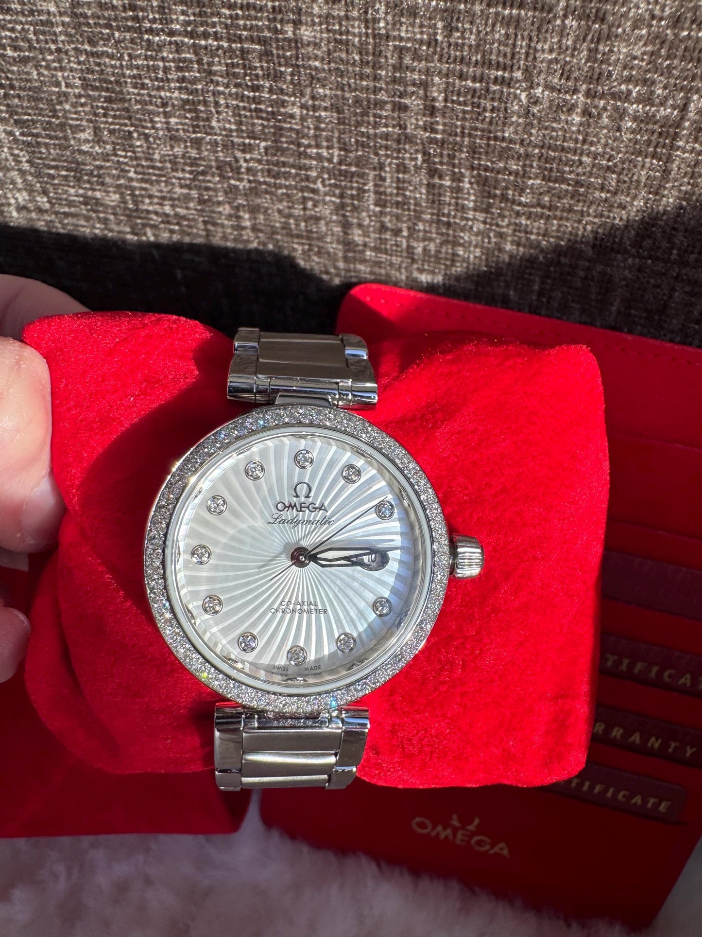 Authentic Vintage Omega Ladymatic Co-Axial Chronometer Watch