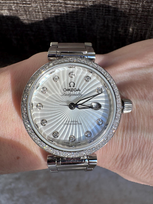 Authentic Vintage Omega Ladymatic Co-Axial Chronometer Watch