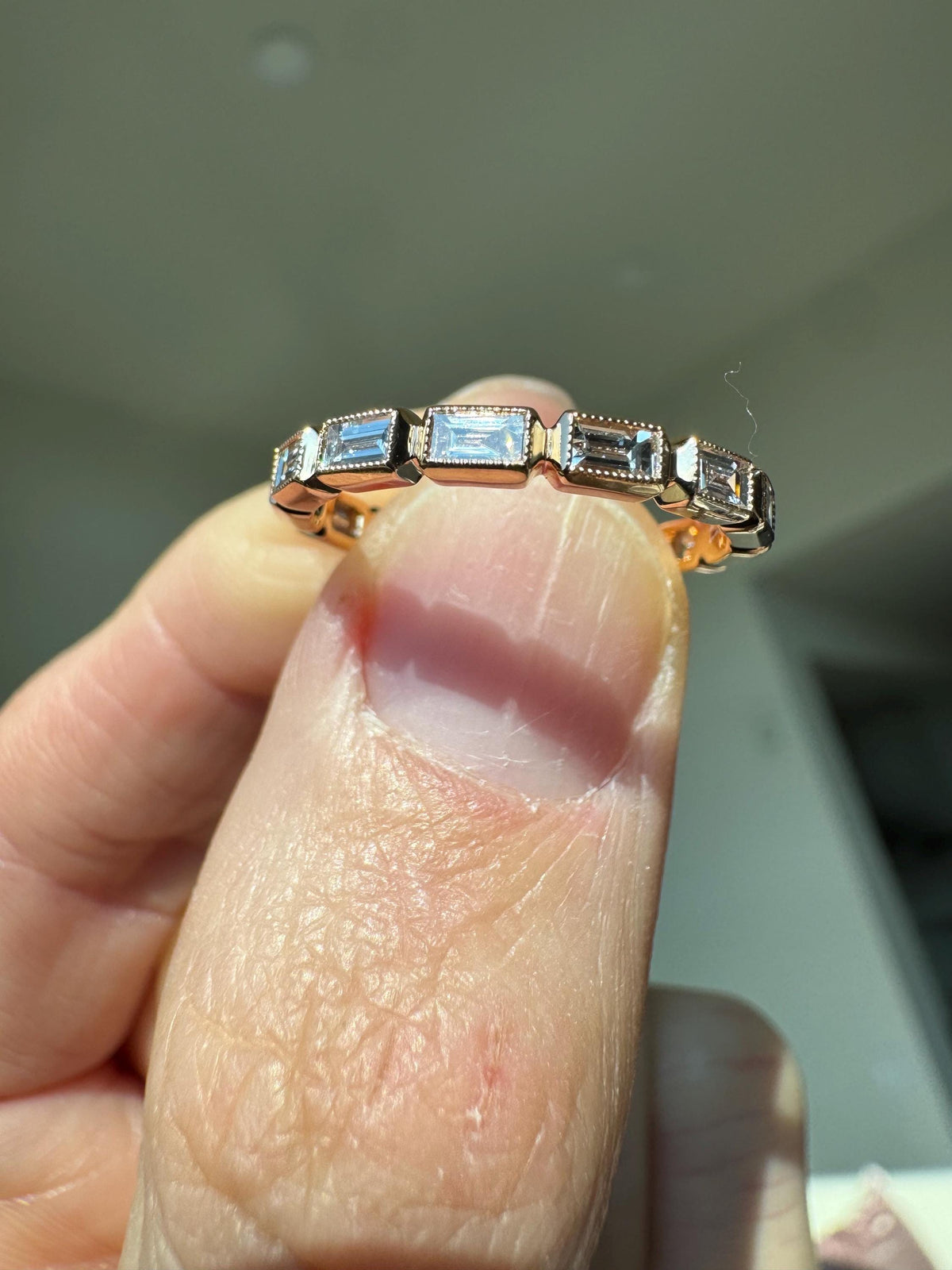 Penny Preville 18k White Gold 1.05 CTW Diamond Eternity Band